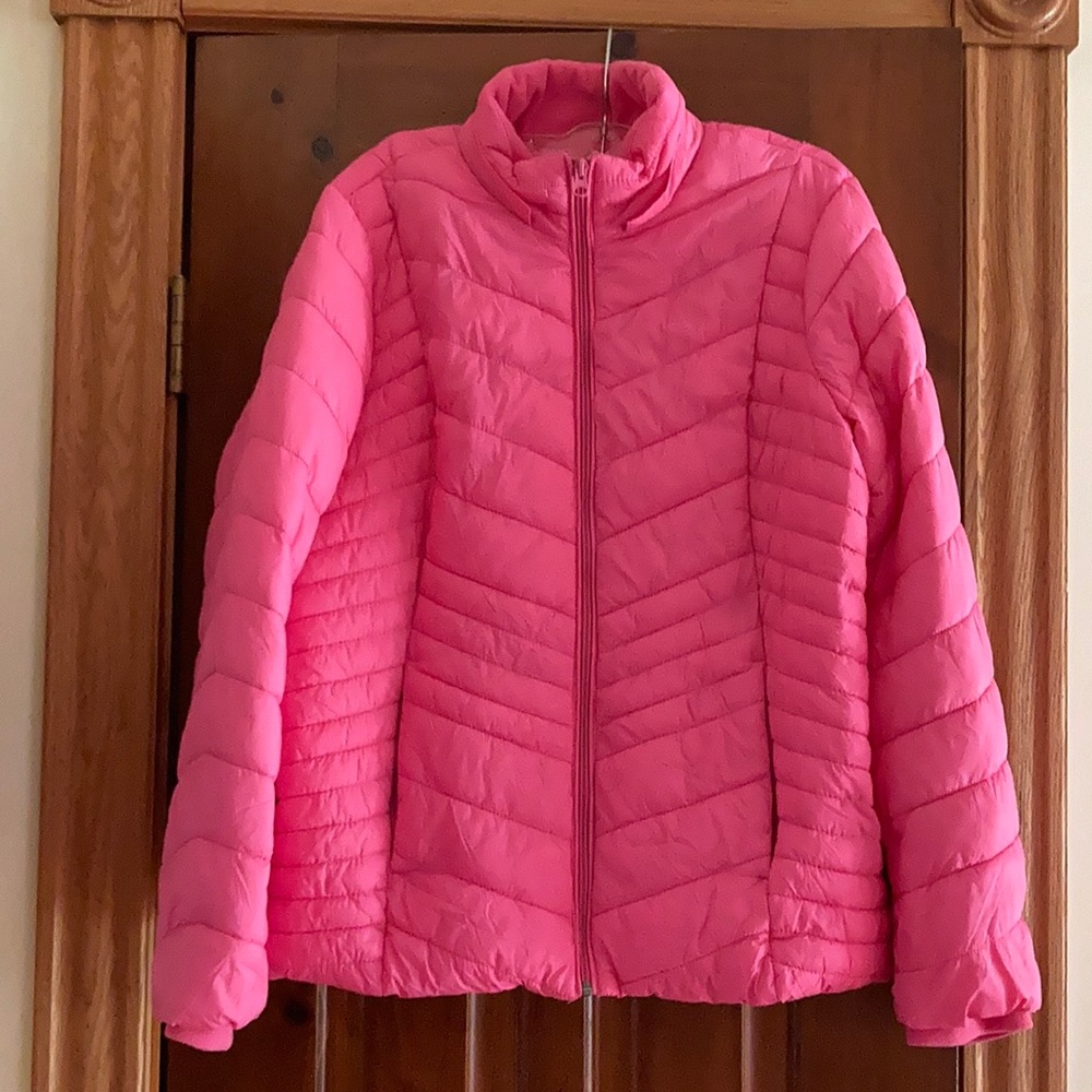 Xersion Brand Woman’s Pink Coat Large